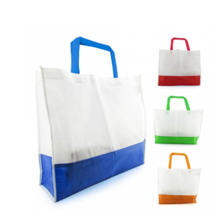 BOLSA DE COMPRAS BICOLOR