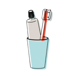 VASO PARA CEPILLO DE DIENTES NIÑOS - comprar online