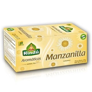 Aromatica Sabor Manzanilla X 18 Gr (contiene 20 Bolsitas) hindu COD 0483