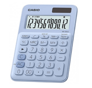 CALCULADORA CASIO 12 DIGITOS REF. MS-20UC X UND COD:BVSA1245