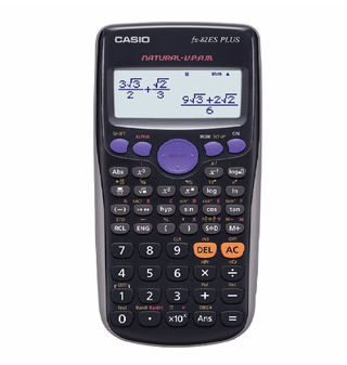 CALCULADORA CASIO CIENTIFICA REF. FX - 82 ES PLUS BK