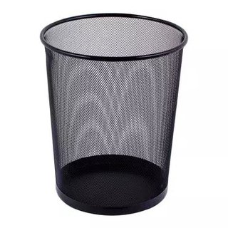 caneca papelera malla metalica