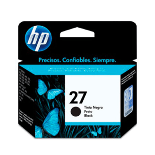 Cartucho HP original 27 negro