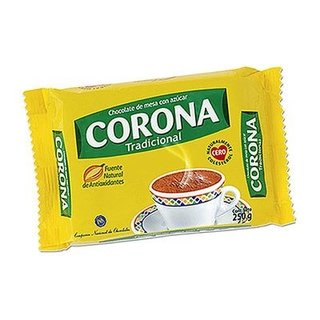 Chocolate De Mesa Con Azúcar X 8 Pastillas X 250 gr corona COD 96734