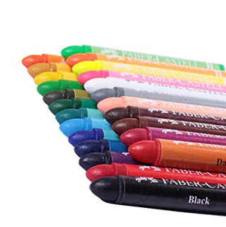 CRAYON INDUSTRIAL COLOR VERDE FABER CASTELL X 10 UND