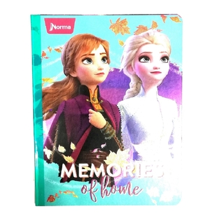 CUADERNO NORMA COSIDO CUADROS FROZEN II 1 MATERIA