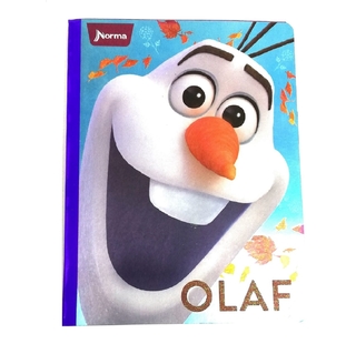 CUADERNO NORMA COSIDO CUADROS FROZEN II 1 MATERIA