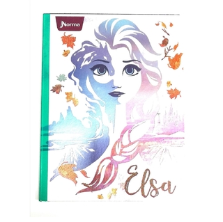 CUADERNO NORMA COSIDO CUADROS FROZEN II 1 MATERIA
