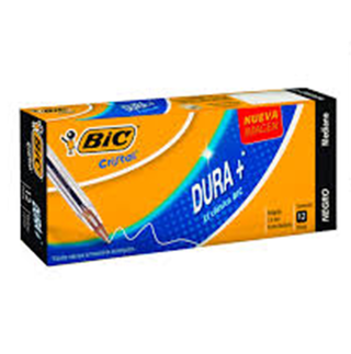 ESFERO BIC CRISTAL CON TAPA COD: 376