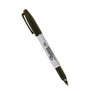 Marcador Sharpie Negro P. Fina x Und. cod.599