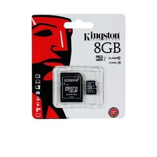 Memoria micro sd de 8 gigas kingston