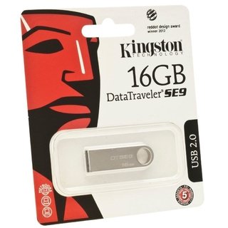 Memoria usb de 16 gigas metalica kingston