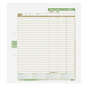FORMA MINERVA 4011 COMPROBANTE DE CONT