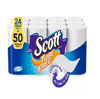 PAQUETE DE ROLLOS DE PAPEL HIGIENICO X 24 UND