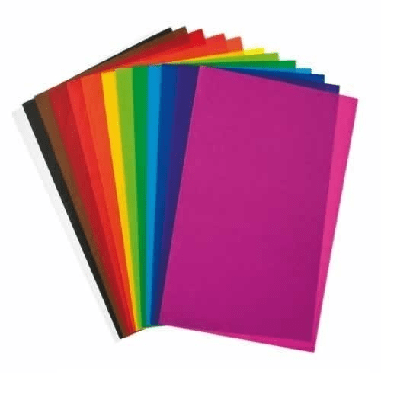 Papel Celofan De Colores Por Pliego (8 Pliegos)