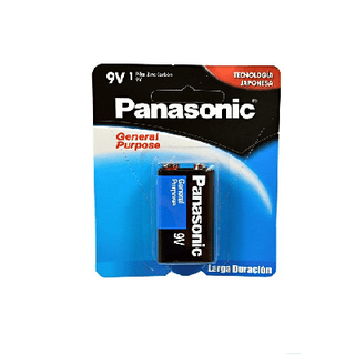PILA PANASONIC CUADRADA 9V X UND