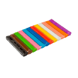 PLASTILINA IMPORTADA EN BARRA X 12 UND