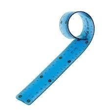 regla flexible de 30 cm