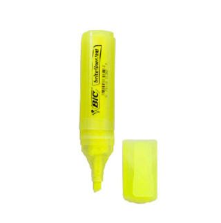 RESALTADOR BIC TEXT PLANO X 10 UND