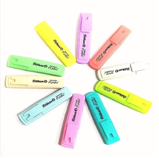 RESALTADOR PELIKAN FLASH PASTEL SURTIDO X 10 UND COD: 254168