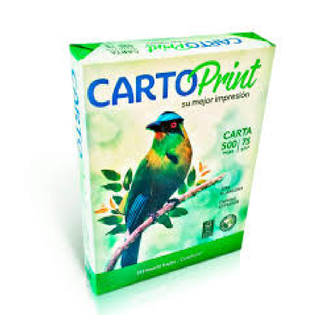 RESMA DE PAPEL CARTOPRINT X UND