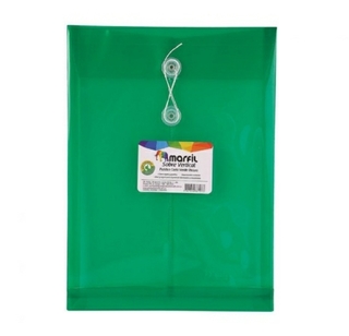 BOLSILLO PLASTICO HILO MARFIL X UND