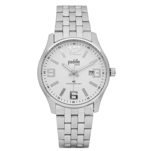 RELOJ CLASICO MALLA DE ACERO INOXIDABLE