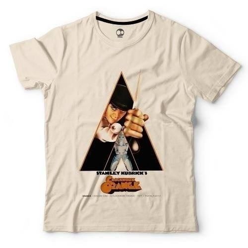 Clockwork Orange Remera 100 Alg. Craneo Remeras De Cine