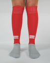 Medias Deportivas Altas - Premium - Rojo -