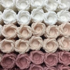 Fabric Flower Wrappers for Wedding Sweets Helena (30 pieces) on internet