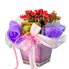 CESTA DE FLORES E CHOCOLATE AFETO AF 27 - comprar online