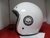 Capacete Branco Tauros Old School Customizado Com Adesivos - Izzy Amiel