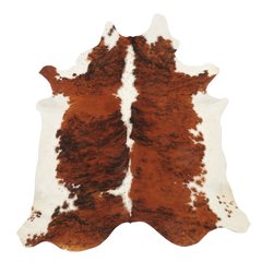 BROWN BRINDLE COWHIDE