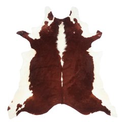 RED HEREFORD COWHIDE