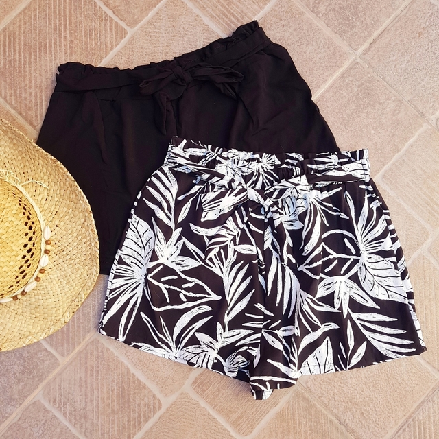 Short fibrana con lazo Comprar en Lola Dots