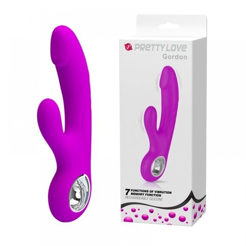 PRETTY LOVE SELENE - VIBRADOR COM DETALHE DE GLANDE, 7 MODOS DE PULSAÇÃO E 5 INTENSIDADES DE VIBRAÇÃO – CÓD 2256