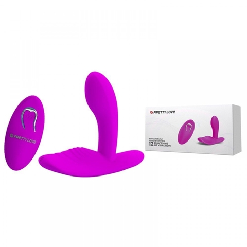 PRETTY LOVE MAGIC FINGERS VIBRADOR WIRELESS PENETRADOR 12 VIBRAÇÕES COR ROXO – CÓD 2404