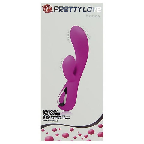 PRETTY LOVE HONEY VIBRADOR 10 VELOCIDADES COR ROXA – CÓD 2405