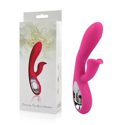 DARO VIBRADOR 20X3CM DUPLA ESTIMULAÇÃO PONTO G E CLITÓRIS 36 MODOS DE VIBRAÇÃO RECARREGÁVEL PÉTALA COR PINK – CÓD 2426