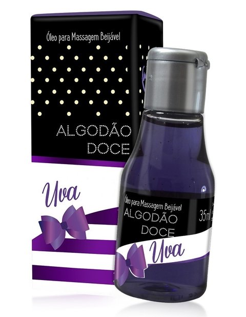 ALGODÃO DOCE UVA 35ML SENSAÇÃO QUENTE - CÓD 3255