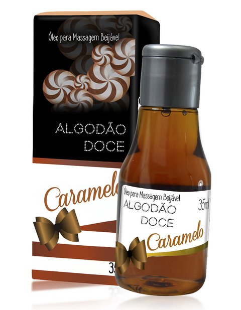 ALGODÃO DOCE DE CARAMELO SENSAÇÃO QUENTE 35ML - CÓD 3259