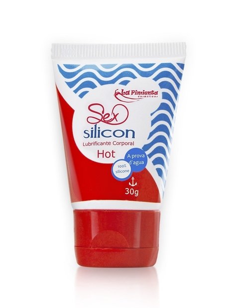 LUBRIFICANTE SEX SILICON HOT 30G - CÓD 3329