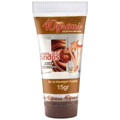 PORTA DOS FUNDOS GEL DESSENSIBILIZANTE ANAL CHOCOLATE 15G - CÓD 3409