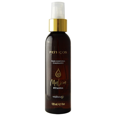 MALÍCIA ÓLEO AROMÁTICO SPRAY MASSAGEM AROMA PITANGA 120ML – CÓD 3488