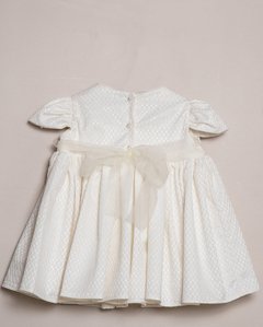 Vestido Dama - loja de roupas para batizado para bebês. Mandrião para meninos e meninas, toalhas de batizado e velas. Renda renascença e bordados personalizados.