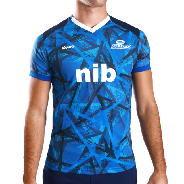 Camiseta blues rugby hotsell