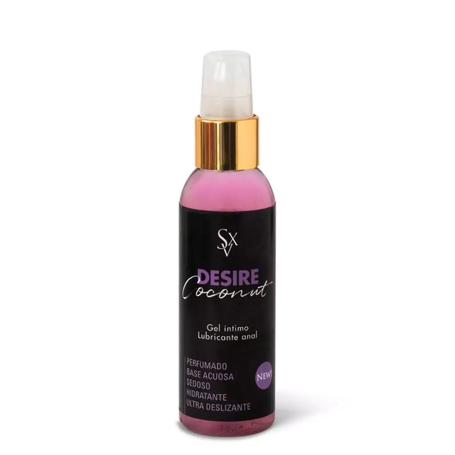 Gel intimo lubricante anal desire coconut sextive lenceria rosario