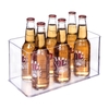 Organizador Encaixa H3 29,2 x 14,6 x 15,75 cm com bebidas dentro em um fundo branco.