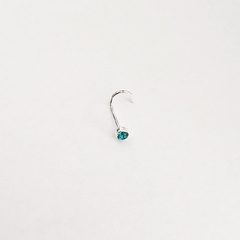 Piercing Nariz com Zircônia Azul