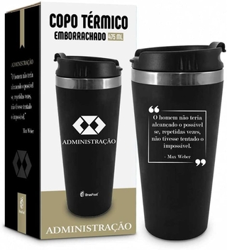 Copo Térmico Emborrachado - Administração